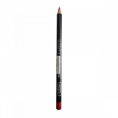L’ocean Карандаш для губ / Lipliner Wood Pencil #16, Soft Red