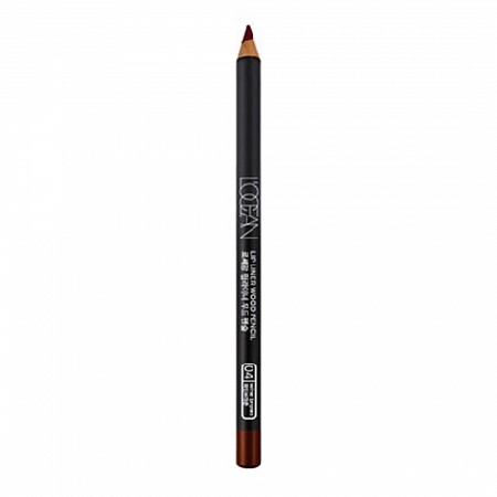 L’ocean Карандаш для губ / Lipliner Wood Pencil #04, Wine Brown