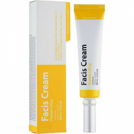 Jigott Крем-лифтинг для лица с пептидами / Facis Peptide Lifting Cream, 35 мл
