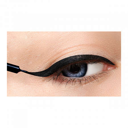 Jigott Водостойкая жидкая подводка для глаз / Cat's Eye Waterproof Liquid Eyeliner Deep Black, глубокий черный