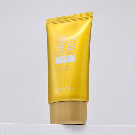 Lebelage BB-крем увлажняющий с золотом / Dr. Derma Gold BB Cream Spf 50+ Pa+++, 30 мл