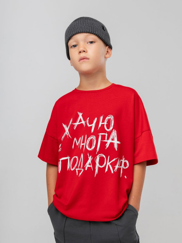 Футболка 4-393MU; красный