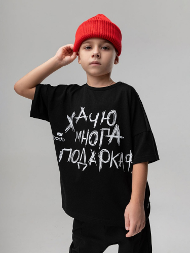 Футболка 4-393MU; черный