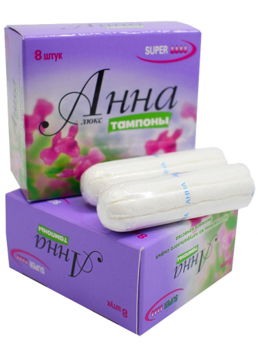 Тампоны АННА люкс супер 8шт