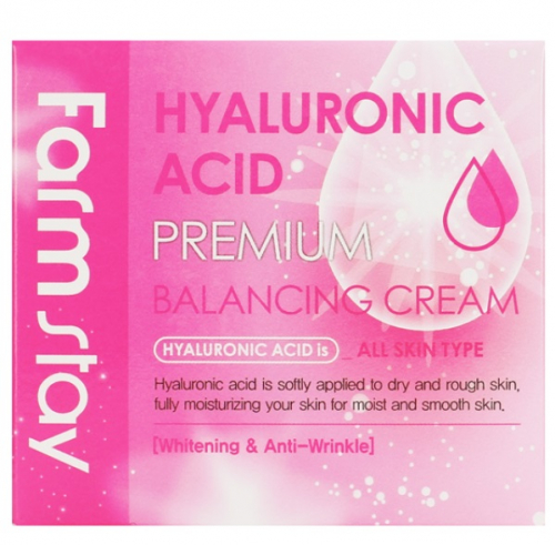 Farm Stay/ Балансирующий крем с гиалуроновой кислотой FarmStay Hyaluronic Acid Premium Balancing Cream 100 мл.