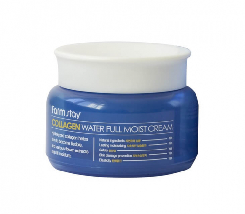 Farm Stay/ Увлажняющий крем для лица с коллагеном FarmStay Collagen Water Full Moist Cream 100 мл.