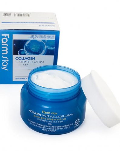 Farm Stay/ Увлажняющий крем для лица с коллагеном FarmStay Collagen Water Full Moist Cream 100 мл.