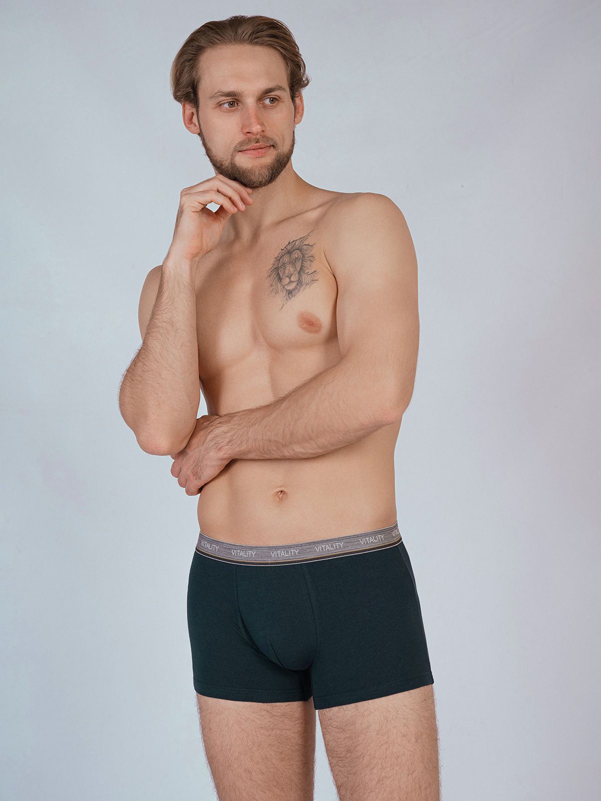 Мужские трусы боксеры Indefini (Арт. 4033MUG)