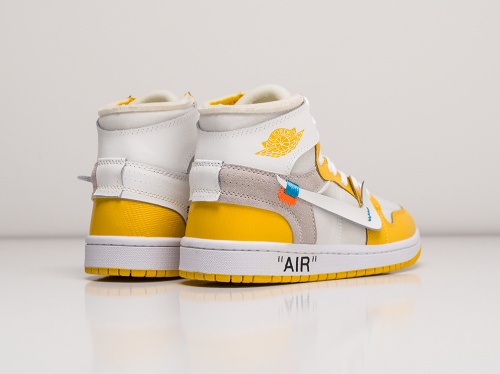Кроссовки Nike Air Jordan 1 Mid x Off-White