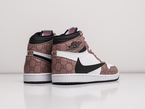 Кроссовки Nike Air Jordan 1 Mid x Travis Scott
