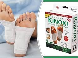 Пластырь на стопы для выведения токсинов Kinoki (набор 10 шт)