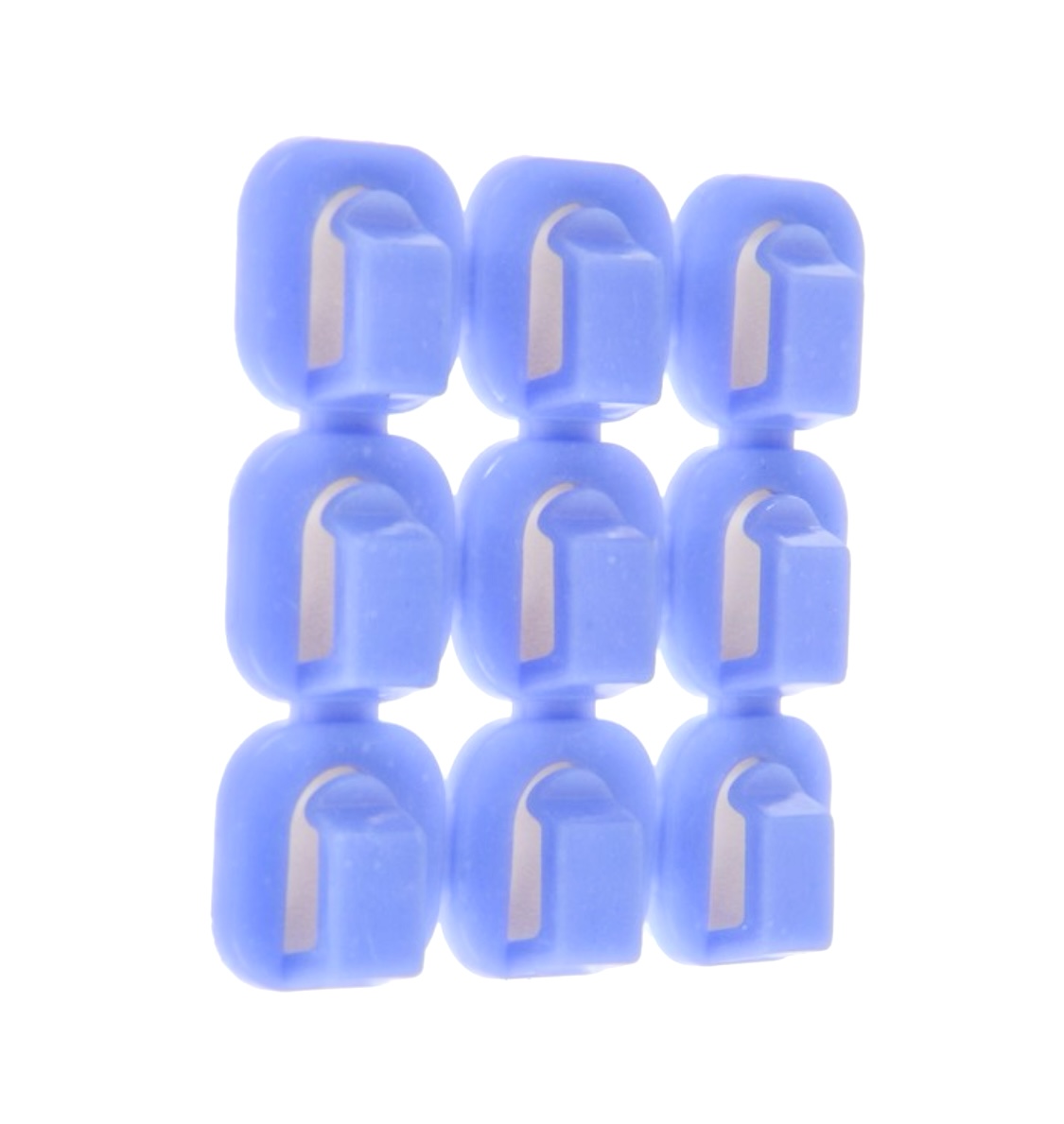 Набор держателей для проводов и гирлянд (9 шт)