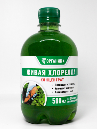 Суспензия Хлореллы Концентрат 0,5 л (18 шт)