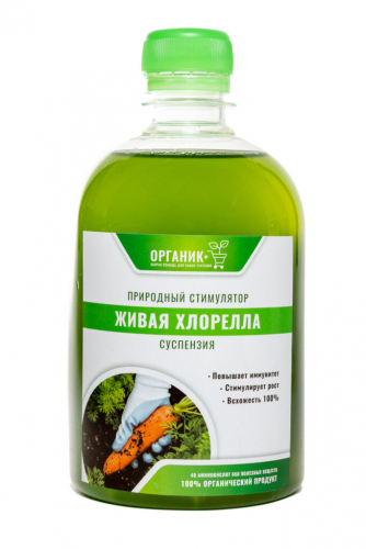 Суспензия Хлореллы 0,5 л (18 шт)