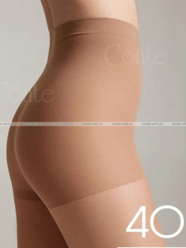 Капроновые колготки Conte ACTIVE 40 корректирующие Natural