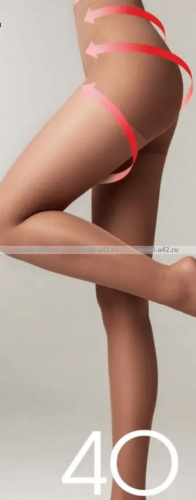 Капроновые колготки Conte ACTIVE 40 корректирующие bronz