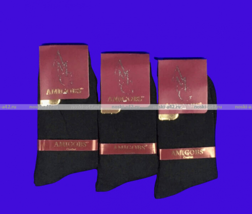 3 ПАРЫ - AMIGOBS носки мужские арт. 5007