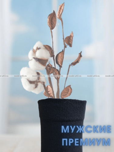 Викатекс VIKATEX носки мужские с лайкрой арт. 1ВС1 черные