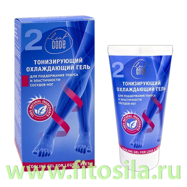 Гель для ног тонизирующий охлаждающий LEAF CODE 150 мл