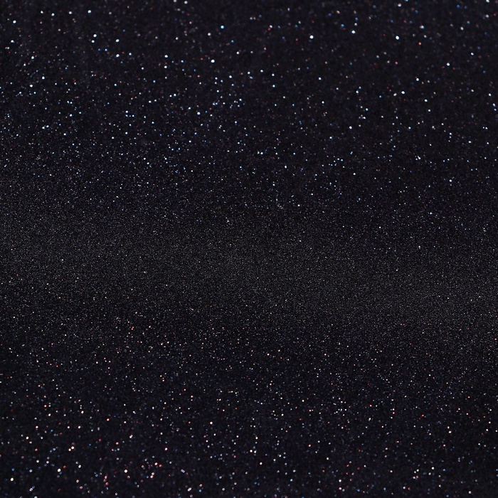 Пакет подарочный бумажный с глиттером чёрный, 21×11×27 см