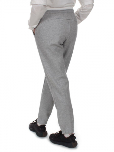 B38BR GRAY Брюки спортивные женские (95% хлопок, 5% спандекс)