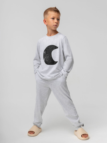 Костюм 11-550MU; серый меланж