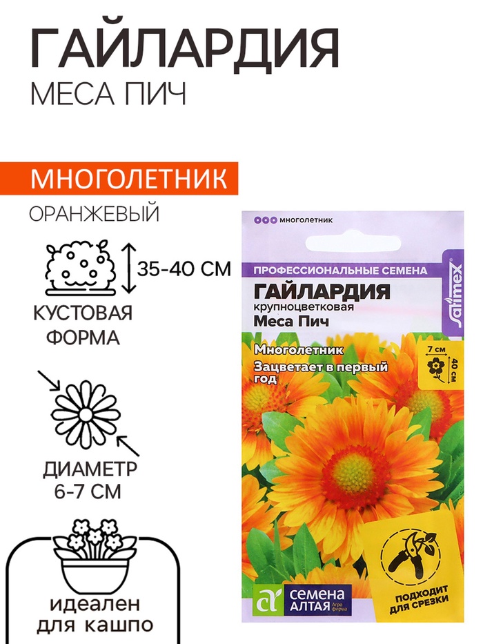 Семена Гайлардия