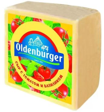 Сыр Oldenburger с томатом и базиликом 45% 1 кг
