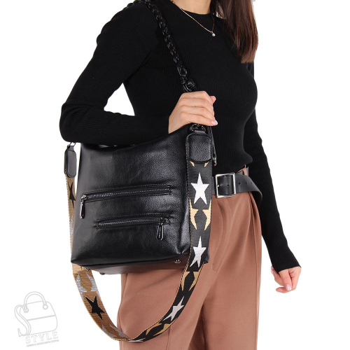 Сумка женская  3443-401 black Polina&Eiterou/30