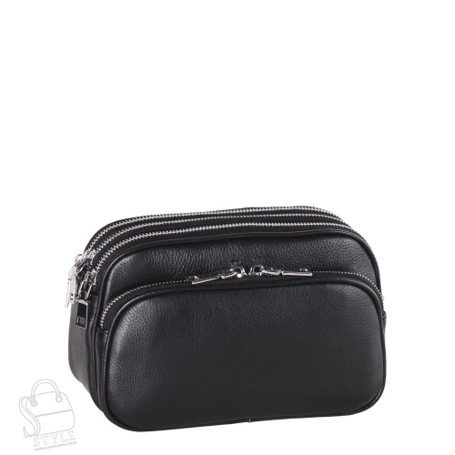 Сумка женская кожаная 8545VG black Vitelli Grassi