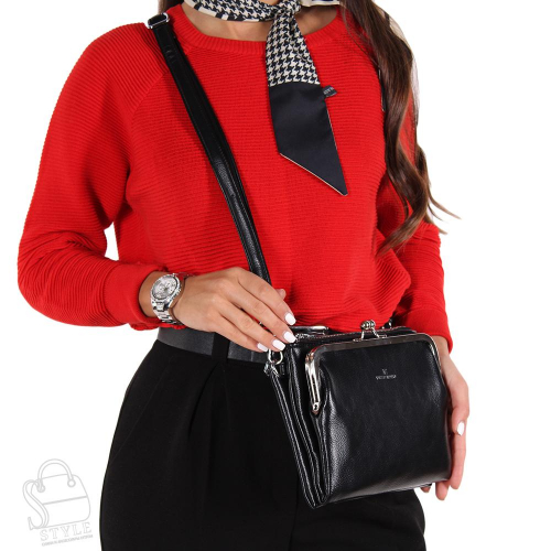 Сумка женская  90689 black Valle Mitto/30