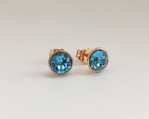 Серьги с кристаллами Swarovski