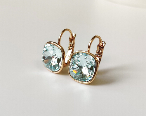 Серьги с кристаллами Swarovski