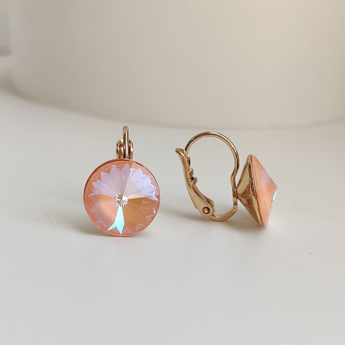 Серьги с кристаллами Swarovski