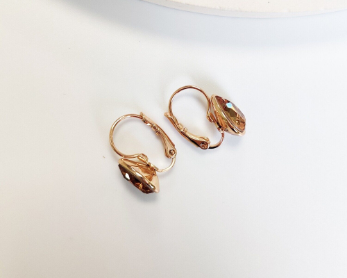 Серьги с кристаллами Swarovski