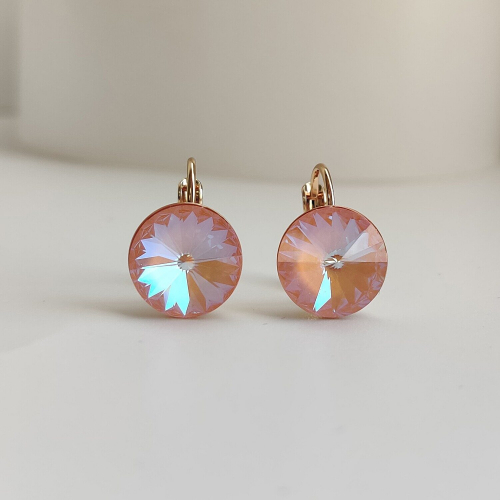 Серьги с кристаллами Swarovski