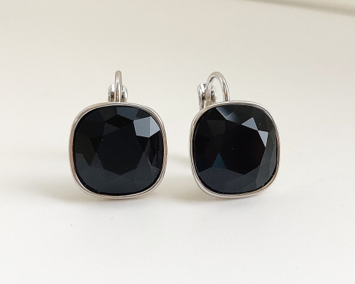 Серьги с кристаллами Swarovski