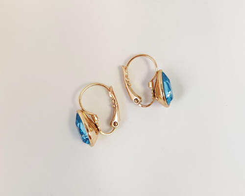 Серьги с кристаллами Swarovski