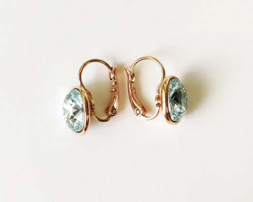 Серьги с кристаллами Swarovski
