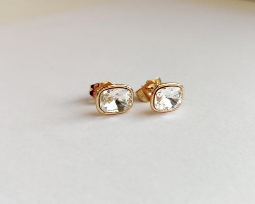 Серьги с кристаллами Swarovski