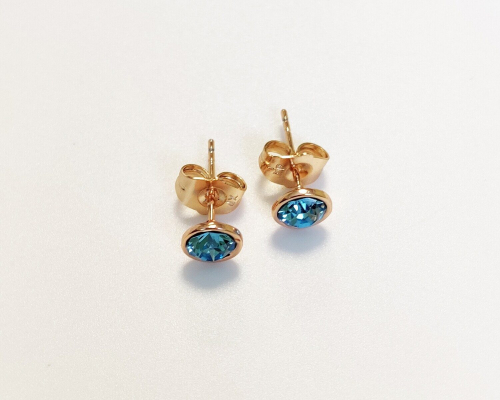 Серьги с кристаллами Swarovski