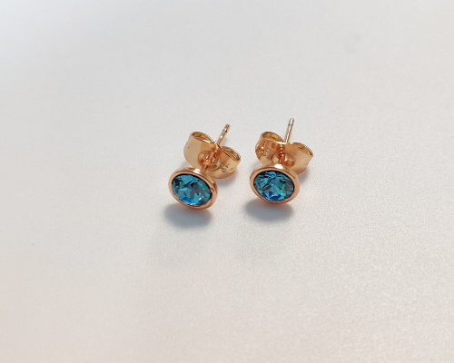 Серьги с кристаллами Swarovski