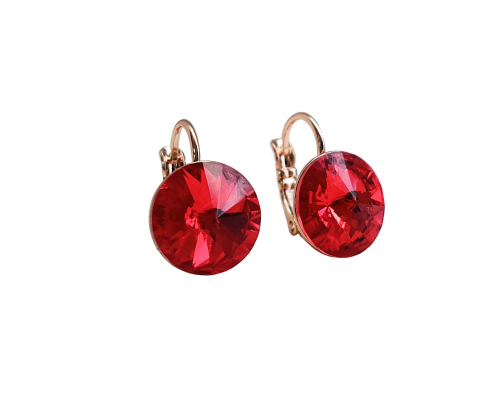 Серьги с кристаллами Swarovski