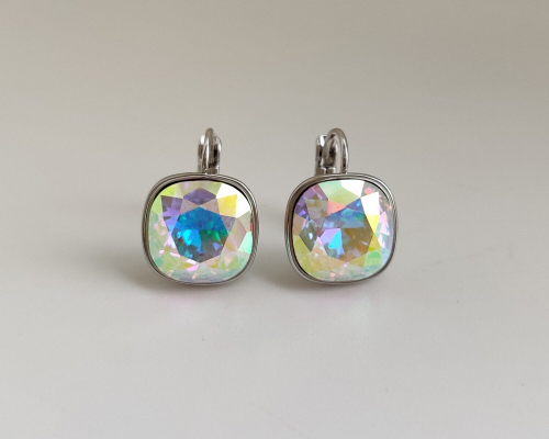 Серьги с кристаллами Swarovski