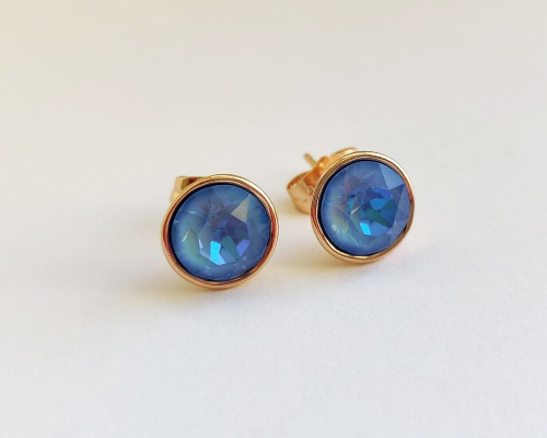 Серьги с кристаллами Swarovski