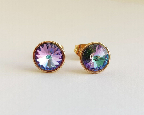 Серьги с кристаллами Swarovski