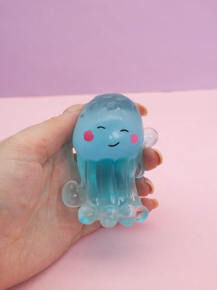 Мялка - антистресс «Cute octopus», blue