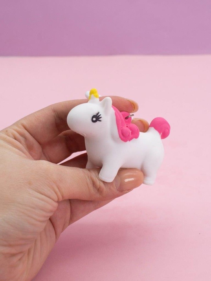 Мялка - антистресс «Souishy unicorn», white