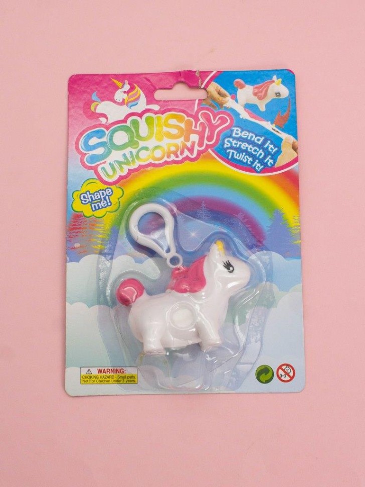 Мялка - антистресс «Souishy unicorn», white