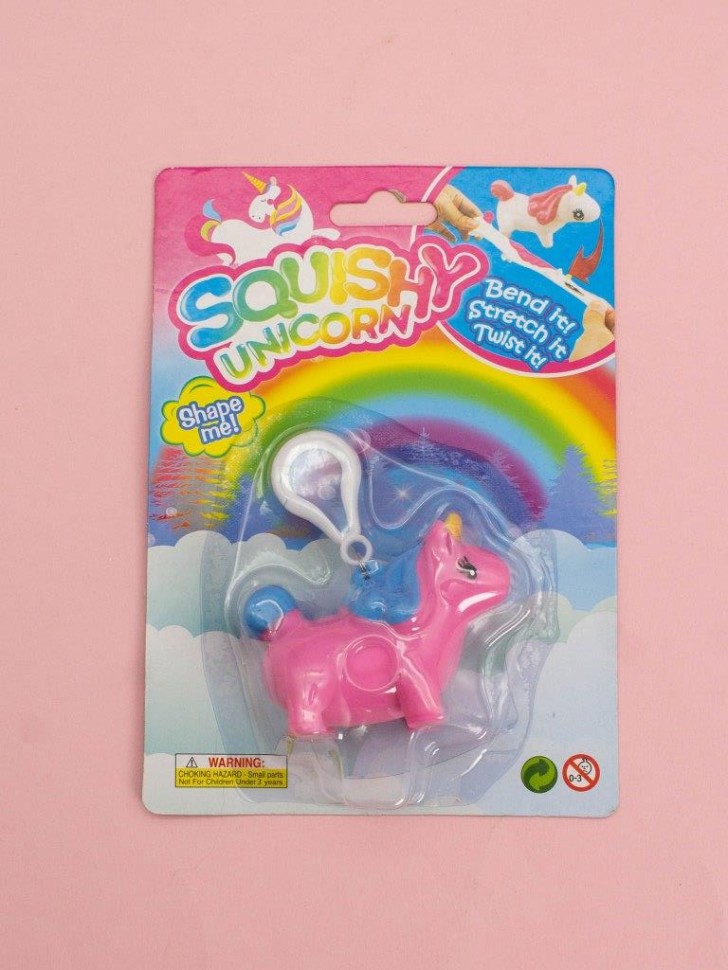 Мялка - антистресс «Souishy unicorn», pink